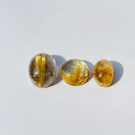 Rutile Crystal Cabochon Stone For Jewelry Making DIY Pendant -Wholesale Crystals