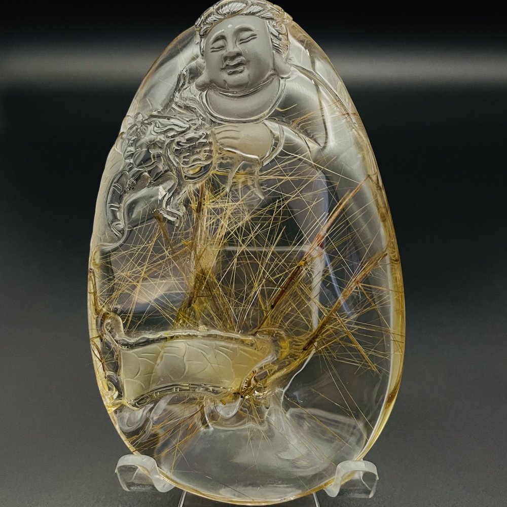 Rutile Quartz Guanyin Quan Yin -Wholesale Crystals