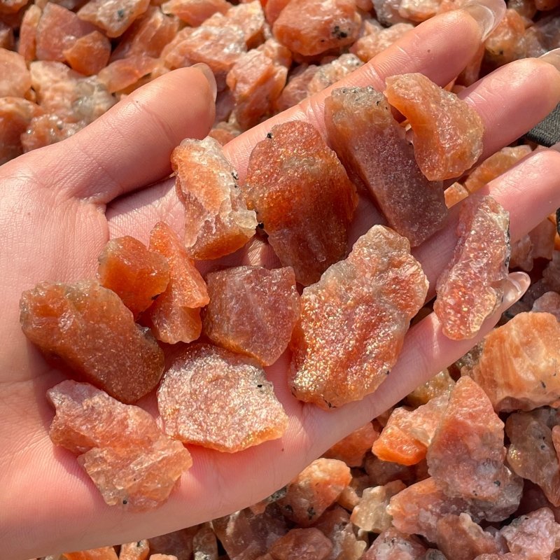 Small Raw High Quality Sunstone Wholesale - Wholesale Crystals