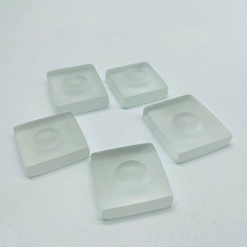 Small Square Selenite Sphere Stand Base Wholesale -Wholesale Crystals
