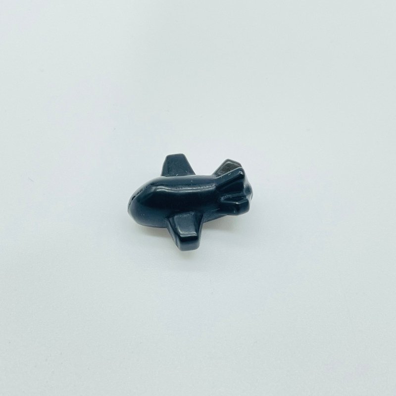 Star Wars Mini Black Obsidian Carving Wholesale Death Star Baby Yoda Starfighter - Wholesale Crystals