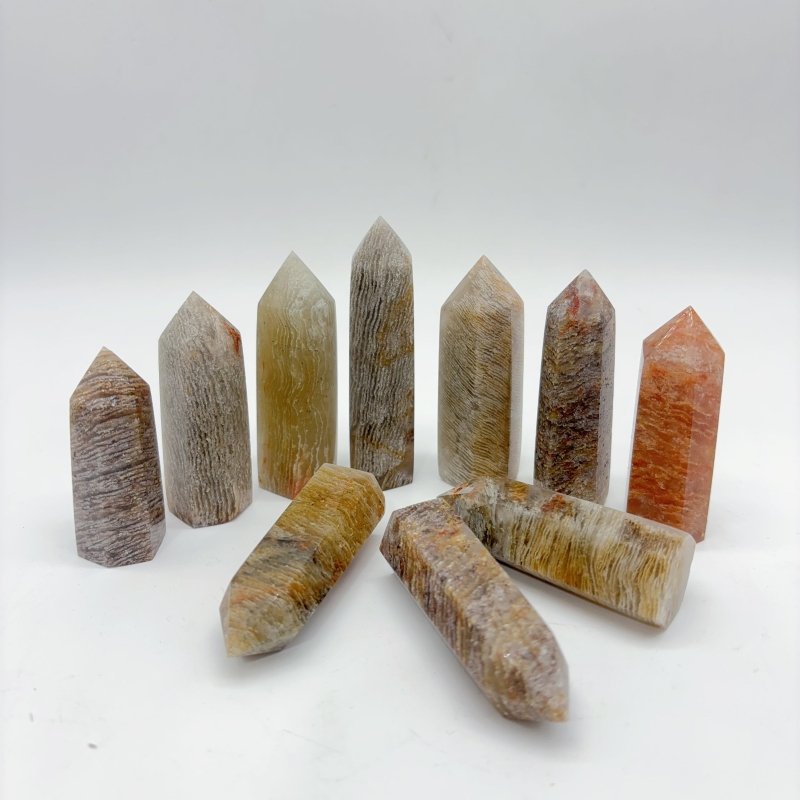 Thousand Layer Garden Quartz Tower Points Wholesale - Wholesale Crystals