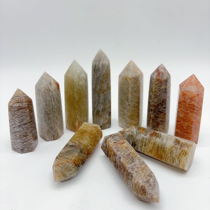 Thousand Layer Garden Quartz Tower Points Wholesale - Wholesale Crystals