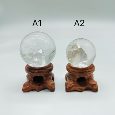 Unique Hexagonal Quartz In Quartz Spheres -Wholesale Crystals